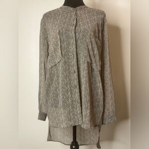 MinkPink sheer blouse.